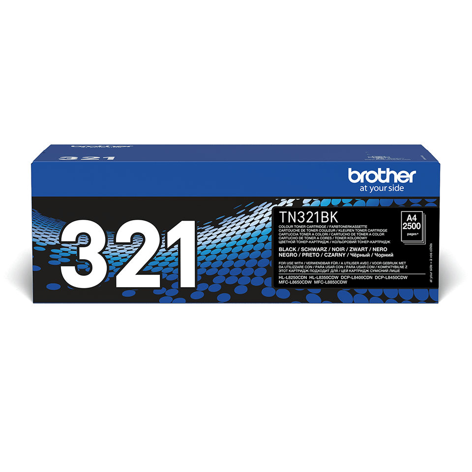 Genuine Brother TN-321BK Toner Cartridge – Black 